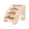 thumbnail image 3 of DimyFew Dog Stairs for Dogs with A High Bed - Climbing Ladder Made of [material Not Specified], Practical, Compact And Versatile, for Sofa, Car, Home And Couc 4 Step, 3 of 8