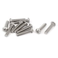 thumbnail image 5 of M5x25mm 304 Stainless Steel Button Head Torx Security Tamper Proof Screws 10pcs, 5 of 5