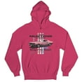 thumbnail image 5 of This Is Mustang Country Sweatshirt Legendary Performance Pink Muscle Car Shelby Mach 1 Boss GT Licensed Hoodie, 5 of 7