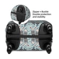 thumbnail image 3 of Haiem Sea Otter Luggage Cover Printed Suitcase Covers for Luggage Elastic Washable Suitcase Protector Fits 18-32 Inch Luggage-X-Large, 3 of 8
