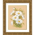 thumbnail image 1 of Divisova, Jaroslava 25x32 Gold Ornate Wood Framed with Double Matting Museum Art Print Titled - Flowers Composition I, 1 of 4