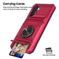thumbnail image 5 of 6goodeals Compatible for Samsung Galaxy A16 Kickstand Rugged Cell Phone Credit Card Case Red, 5 of 7