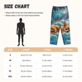 thumbnail image 5 of Fotbe Artistic Starry Sky Cloud Dog Women's Pajama Pants,Sleepwear Pants,Pj Bottoms Drawstring And Pockets-XX-Large, 5 of 7