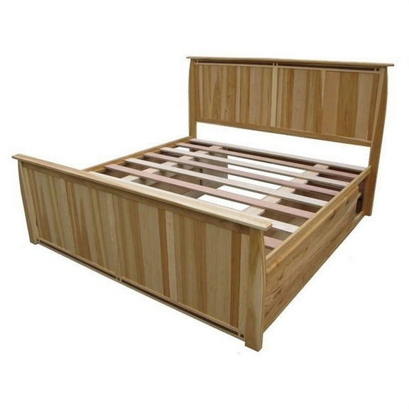 Bowery Hill Queen Storage Bed in Natural