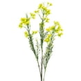 thumbnail image 4 of 27" Yellow Waxflower Artificial Decorative Spray, 4 of 6