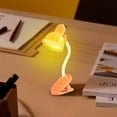 thumbnail image 5 of Mouliraty Originality Mini Desk Lamp With LED Folding Portable Small Night Light Magnetic Suction Warm Color Eye Protection Reading Desk Lamp With Clip, 5 of 6