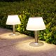 thumbnail image 4 of Lámpara de mesa solar LED impermeable al aire libre-lámpara de mesa de patio exterior regulable de 3 vías, lámpara de noche moderna solar, lámpara de escritorio solar inalámbrica con cadena, 4 of 5