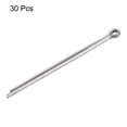 thumbnail image 3 of Split Cotter Pins, 4mm x 80mm 304 Stainless Steel Clip Fastener Fitting 30Pack, 3 of 5