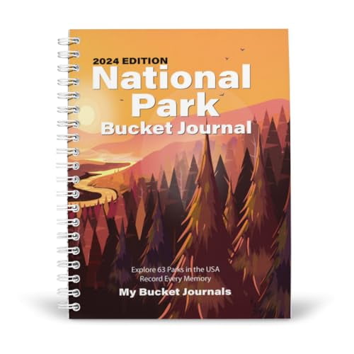 Pre-Owned Bucket Journal 2024 National Park Perfect Travel Journal, Adventure Book, Camping Journal, and Trip Planner - Gift for Outdoor Summer Vacation Road Trips - Includes New River Gorge Park [Sp