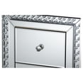 thumbnail image 5 of Modern Designs Mirrored Three Drawer Nightstand, 5 of 5
