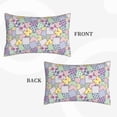thumbnail image 2 of Salouo different patchwork Print Print Pillow Case Cover,Wrinkle-Free Bed Pillow Cover Pack of 1 Home Decor Fade-Resistant and Stain-Resistant ,Pillows Not Included-20"x30", 2 of 6