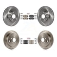 thumbnail image 1 of Transit Auto Front Rear Ceramic Pads and Disc Brake Rotors Kit for Car Subaru Impreza K8A-102249, 1 of 11