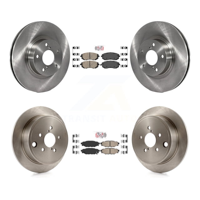 Transit Auto Front Rear Ceramic Pads and Disc Brake Rotors Kit for Car Subaru Impreza K8A-102249
