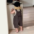 thumbnail image 6 of KVPLBQFD Newborn Baby Boys Sleeveless Romper Baby One Piece Casual Overalls Trendy Jumpsuit for Toddler Summer Smocked Clothes, 6 of 8