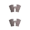 thumbnail image 1 of Jumpingount 1 par de guantes sin dedos, estilo sencillo, tejido artesanal, accesorio de ropa para hombres y mujeres, calentador de manos de punto Type8 NO8, 1 of 6