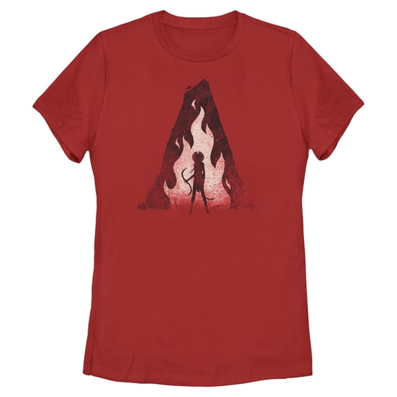 Womens Avatar: Fire and Ash Varang Fire Silhouette T Shirt