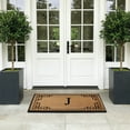 thumbnail image 7 of A1 Home Collections Natural Coir & Rubber Door Mat, Long-Lasting Entrance Doormats for Front Door, Thick & Non-Slip Durable Outdoor Entry Mat 30" x 48", 7 of 7