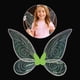 thumbnail image 5 of Ala de hada de mariposa Zulema, disfraz elegante, color Verde, Tamaño 48x60cm, 5 of 8