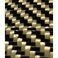thumbnail image 4 of KARBXON 4 in x 5 ft - TWILL Weave - Advanced Carbon Fiber Fabric - YELLOW - 3K - 240g/meter, 4 of 7