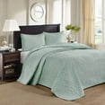 thumbnail image 2 of Madison Park Quebec Bedspread Set, Roi, Mousse de Mer, 2 of 6