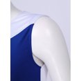 thumbnail image 5 of Rswnyirn Women's Tunic Sleeveless Color Block Lyrical Dance Dress Liturgical Praise Worship Dance Blue S, 5 of 7