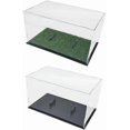 thumbnail image 4 of Display case with stand for collection, basketball, volleyball, football, acrylic, transparent football showcase black underside Ref: 3509, 4 of 5