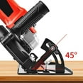 thumbnail image 3 of Angle Grinder Holder Angle Grinder Bracket 45°Adjustable Angle Grinder Stand Dust Free Angle Grinder Machine Base Hand Fixed Cutter Support Cutting Machine for Angel Mill Cutting, 3 of 11