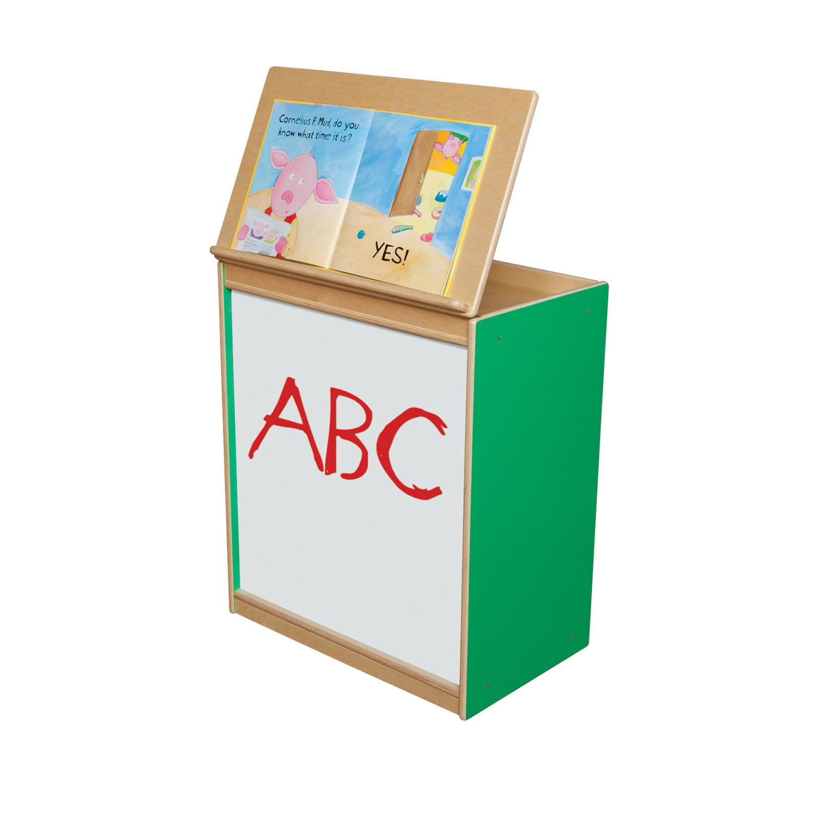 Wood Designs Big Book Display with Markerboard