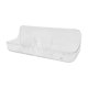 thumbnail image 3 of Estante de ducha, cesta de ducha acrílica extraíble, sin necesidad de perforar, cesta de almacenamiento para baño, organizador de baño para 24x9x8cm, 3 of 8