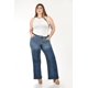 thumbnail image 1 of Jeans Wide Leg con aplicaciones brillantes Roman Fashion /Tallas Extras, 0203 (Azul medio) azul 44, 1 of 9