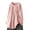 Pink, variant on JAWAFANGE 3/4 Shirts for Women Bulk Shirts Women Casual Solid Fold Shirt Round Neck Blouse Button Blouse Long Sleeve Tops Retirement Gifts for Women Outlet Clearance