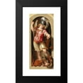 thumbnail image 2 of Taddeo Zuccaro 8x14 Black Modern Framed Museum Art Print Titled - The Archangel Saint Michael, 2 of 5