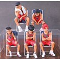 thumbnail image 3 of J&G Slam Dunk Hanamichi Sakuragi Rukawa Kaede Akagi Action Figure Toys 5pcs/set, 3 of 7