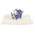 thumbnail image 1 of EeaseCA 3D Stereo Baby Carriage Shape Greeting Cards Congratulations Greeting Cards, 1 of 8