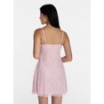 thumbnail image 3 of No Boundaries Lace Trim Mini Dress, Women’s XXS-XXL, 3 of 5