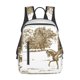 thumbnail image 1 of Disketp Horse Rider In Field Mochila Ligera e Impermeable, Mochila de Día Resistente para Viajes, Senderismo y Uso Diario para Hombre y Mujer, 1 of 7