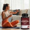 thumbnail image 3 of Berberine Hydrochloride Root Daily Support 1200mg 120pc/Bottle,3 Bottle, 3 of 9