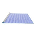 thumbnail image 2 of Ahgly Company Machine Washable Indoor Rectangle Solid Blue Modern Area Rugs, 5' x 8', 2 of 4