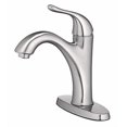 thumbnail image 2 of Homewerks Robinet de Toilette 242097 4 Po dans le Monde avec Poignée à Levier Unique - PVC Nickel Brossé, 2 of 3