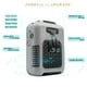 thumbnail image 3 of Ventilador portátil CAZOKASI 2023 con clip de cintura mejorado, gris, 6000 mAh, 3 of 6