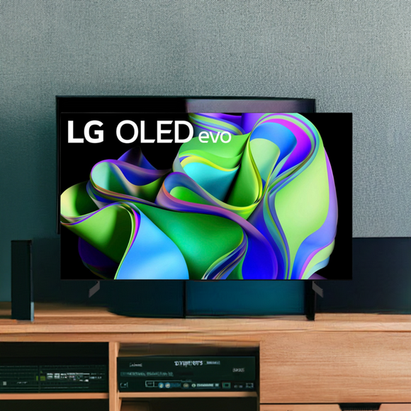 LG OLED55C3PUA 55" 4K UHD HDR OLED webOS Evo ThinQ AI Smart TV - 2023 (Factory Refurbished)