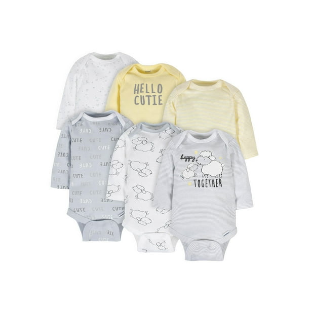 Gerber Gerber Baby Boy or Girl Gender Neutral Onesies Long Sleeve