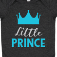 thumbnail image 4 of Inktastic Prince, Little Prince, King, Crown, Baby Boy Boys Baby Bodysuit, 4 of 5