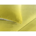 thumbnail image 3 of Ambesonne Ombre Blue Quilted Coverlet 3 Pcs, Rise and Wake, King Size, Yellow White, 3 of 4