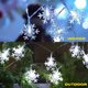 thumbnail image 3 of Luces de hadas navideñas, luces de hadas de copos de nieve a batería impermeables de 20 pies, 40 luces de cadena LED, blanco JAMW Sencillez, 3 of 5