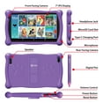 thumbnail image 3 of Contixo Tablette pour Enfants 7 Pouces Modèle 2025 avec 80 Histoires, Tablette Android Éducative pour Enfants 3-12 Ans, 32 Go, Contrôles Parentaux, Étui Antichoc avec Béquille – Violet, 3 of 6