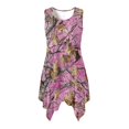 thumbnail image 5 of Garronmavis Matching Beach Outfits for Couples Mens Button Up Shirt and Polyester Womens Sleeveless Dress Camo Hunting Print Flowy Hawaiian Vacation Sundress with Pocket, 5 of 7