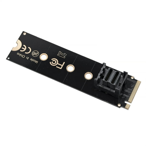Tarjeta M.2 NVME a U.2 Convertidor Mkey PCIeX4 M.2 PCIe a SFF8643 (Vertical)