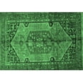 thumbnail image 1 of Ahgly Company Indoor Rectangle Persian Emerald Green Traditional Area Rugs, 2' x 5', 1 of 4