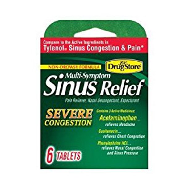 SINUS MED MULTISYMPTOM 6CT